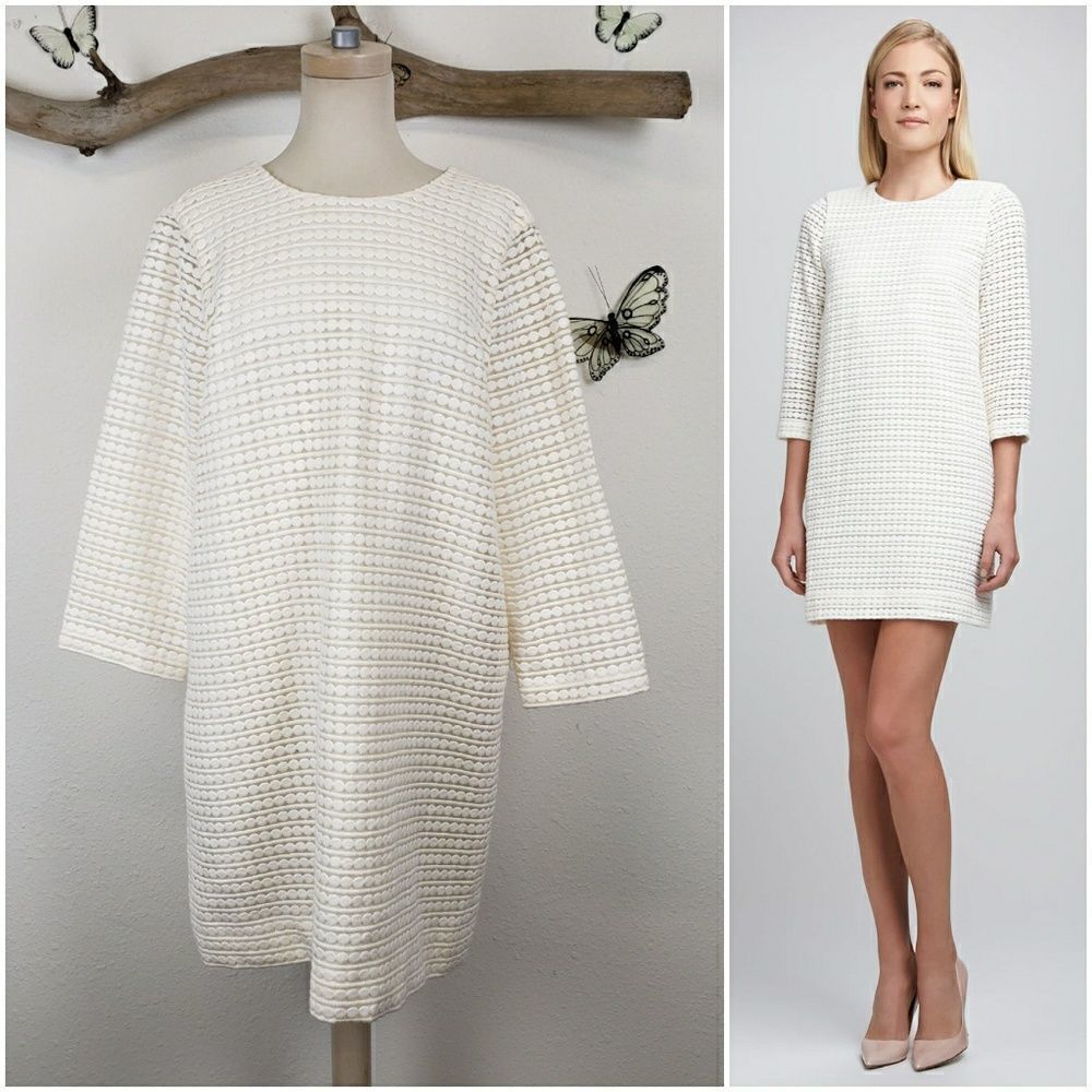 Kate Spade Ashby dress winter seaside cream